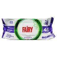 دستمال مرطوب فیری همه کاره لوندر 100 عدد - fairy