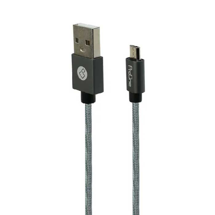 کابل تبدیل USB به microUSB پرووان مدل PCC195 طول 2 متر