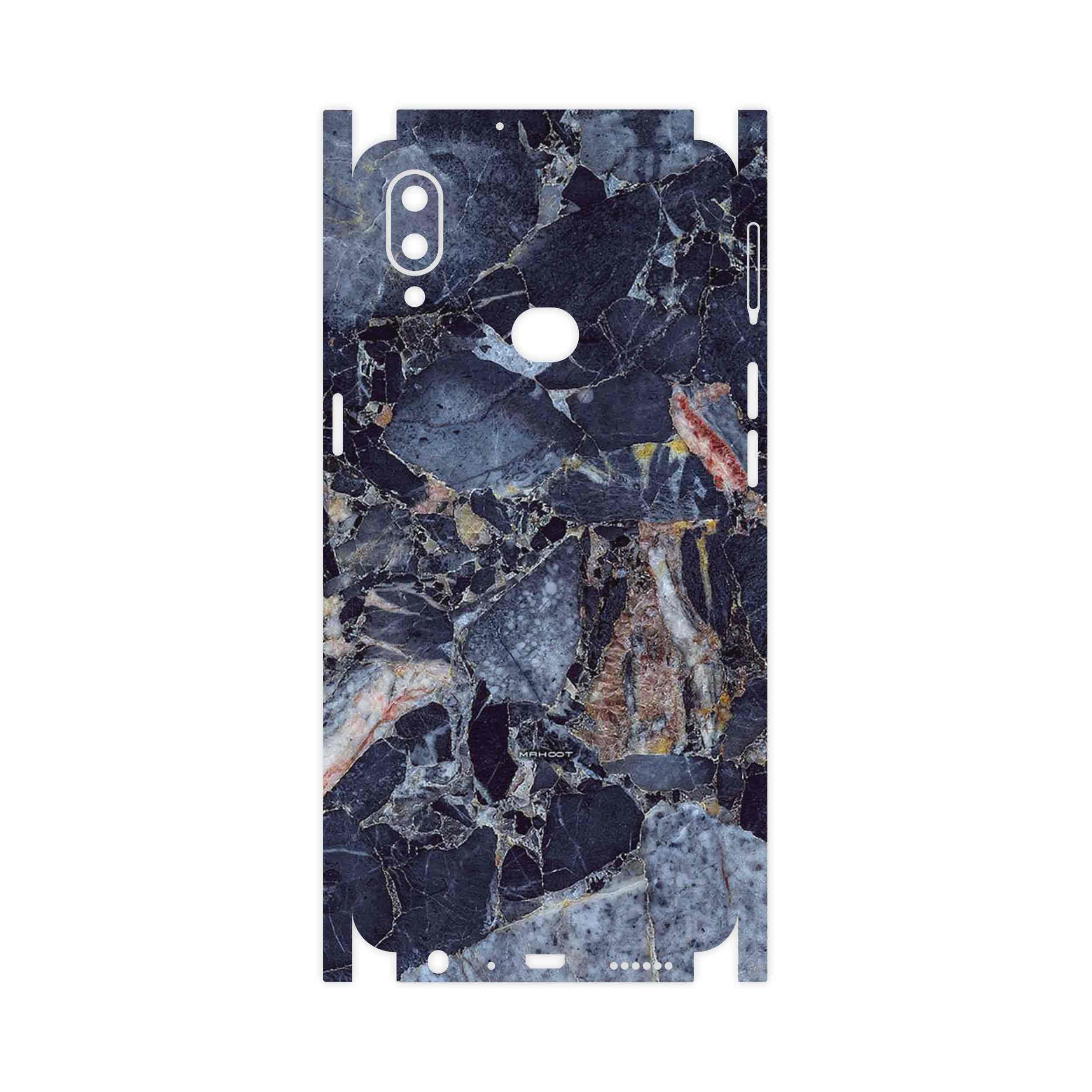 برچسب پوششی ماهوت مدل Broken black marble-FullSkin مناسب برای گوشی موبایل سامسونگ Galaxy A10s