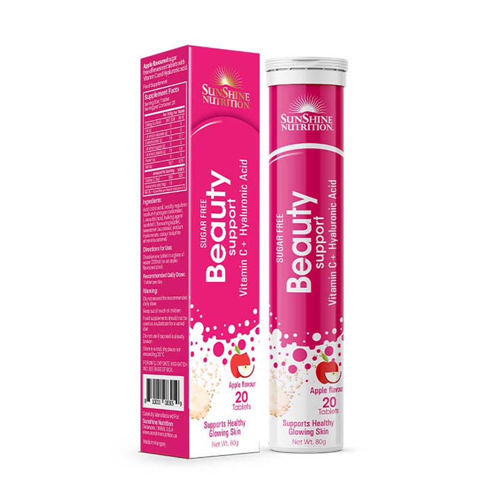 قرص جوشان بیوتی Sunshine Nutrition | تقویت پوست، مو و ناخن