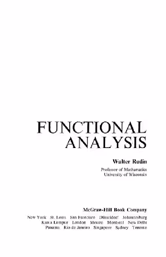 خرید و دانلود نسخه کامل کتاب Functional analysis