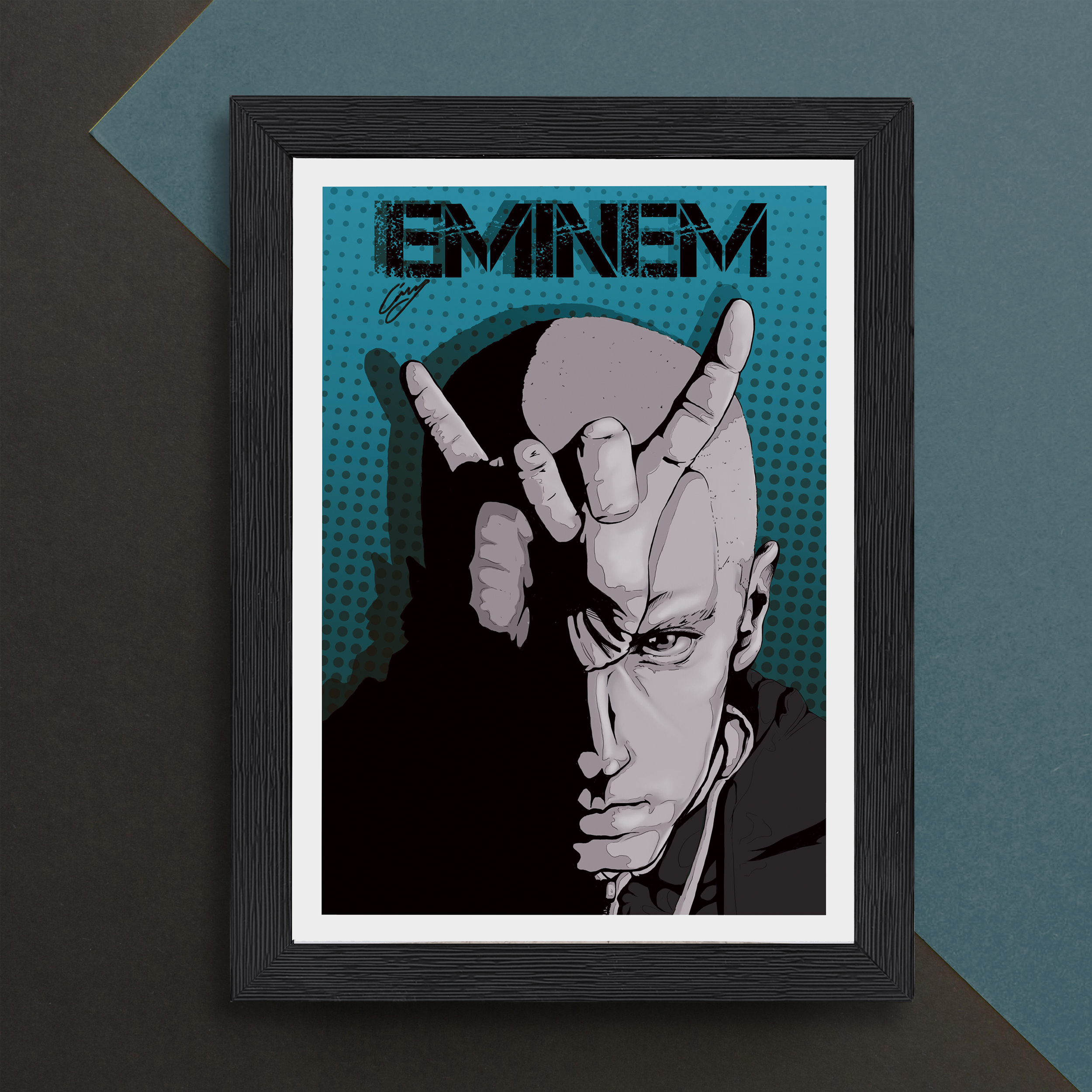تابلو طرح Eminem مدل PrEmnm1b