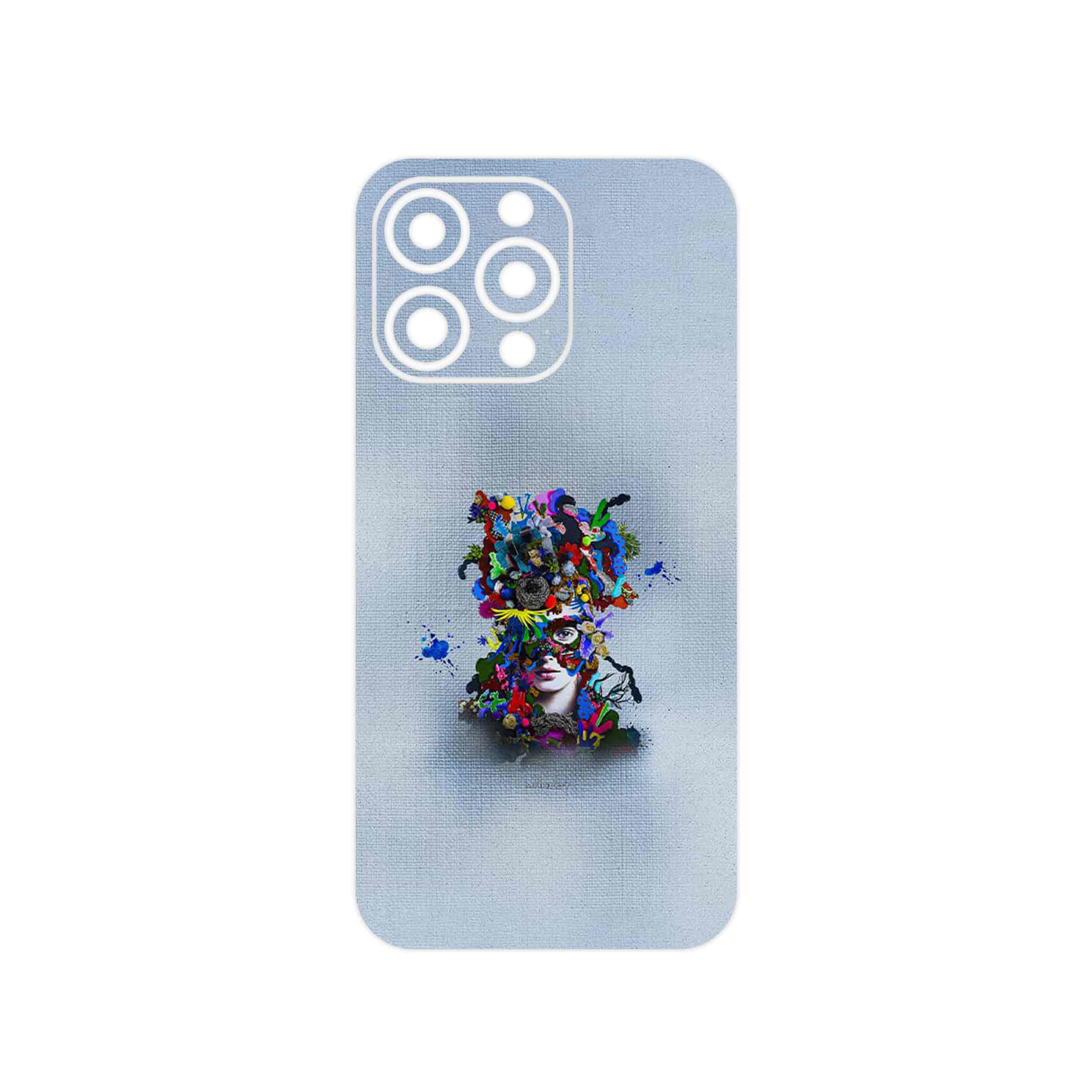 برچسب پوششی ماهوت مدل Collage of surreal Portrait of Women 4 مناسب برای گوشی موبایل اپل iPhone 13 Pro Max