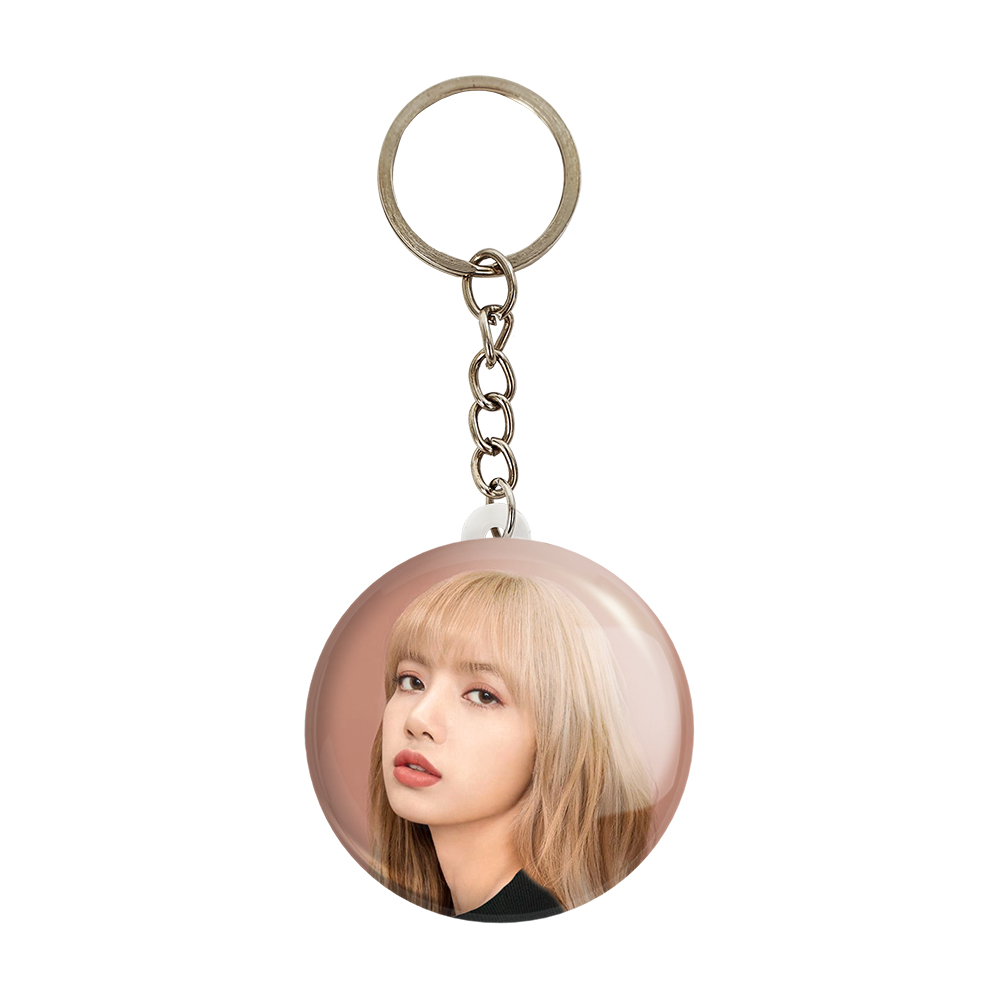 جاکلیدی خندالو مدل لیسا بلک پینک کد 14254