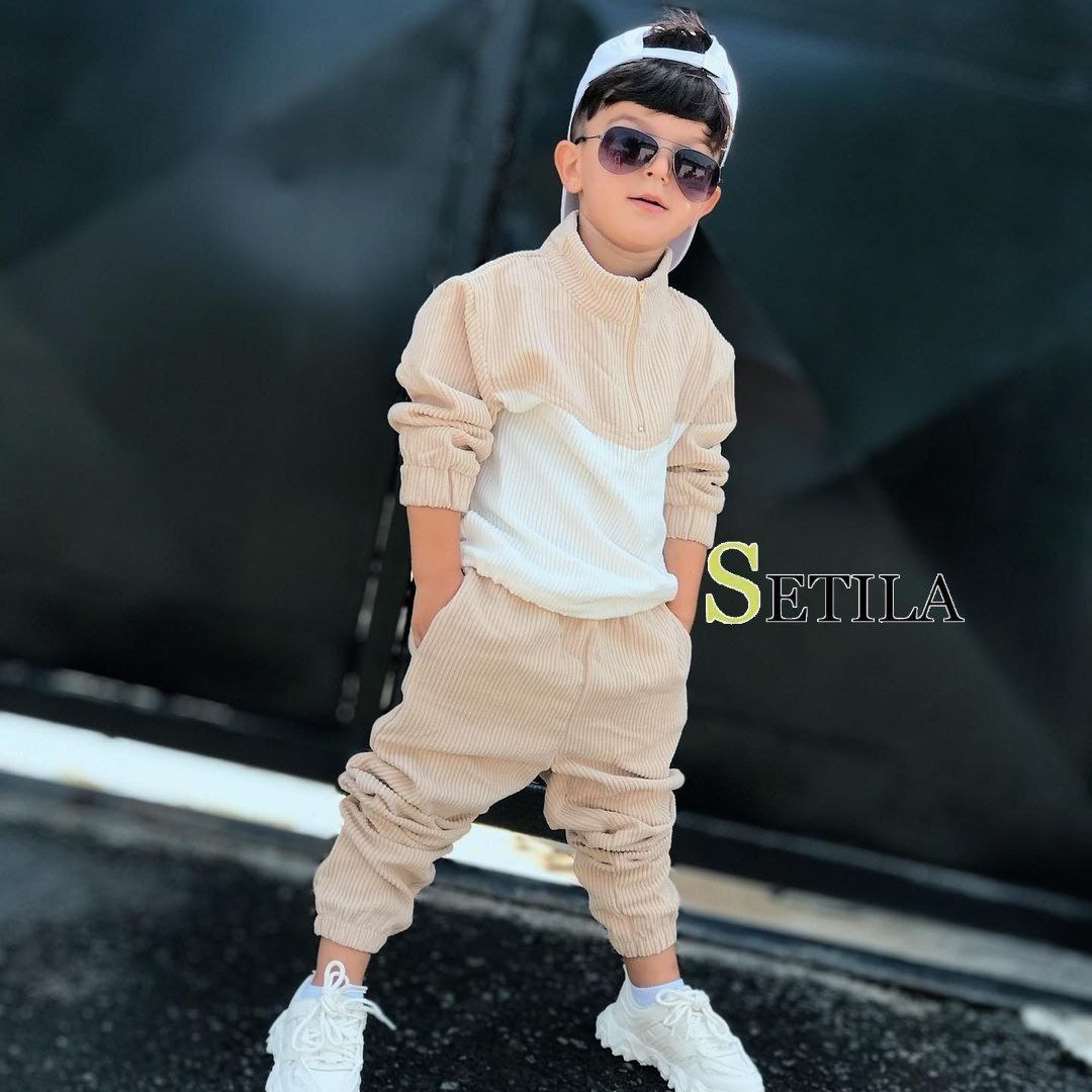ست بلوز شلوار پسرانه دخترانه بیرونی عیدانه