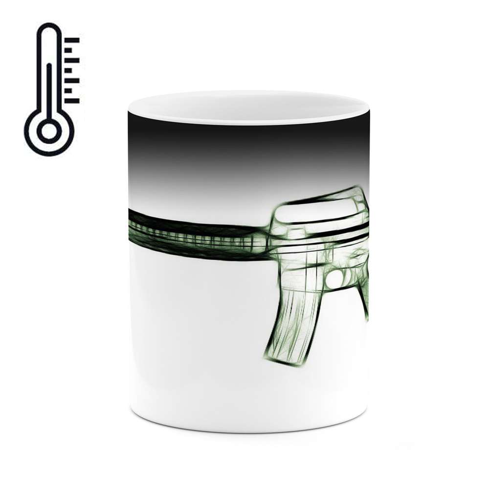 ماگ حرارتی طرح تفنگ M16 مدل mgph15703