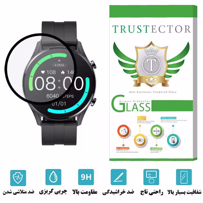 محافظ صفحه نمایش نانو تراستکتور مدل PMTA مناسب برای ساعت هوشمند شیائومی W12