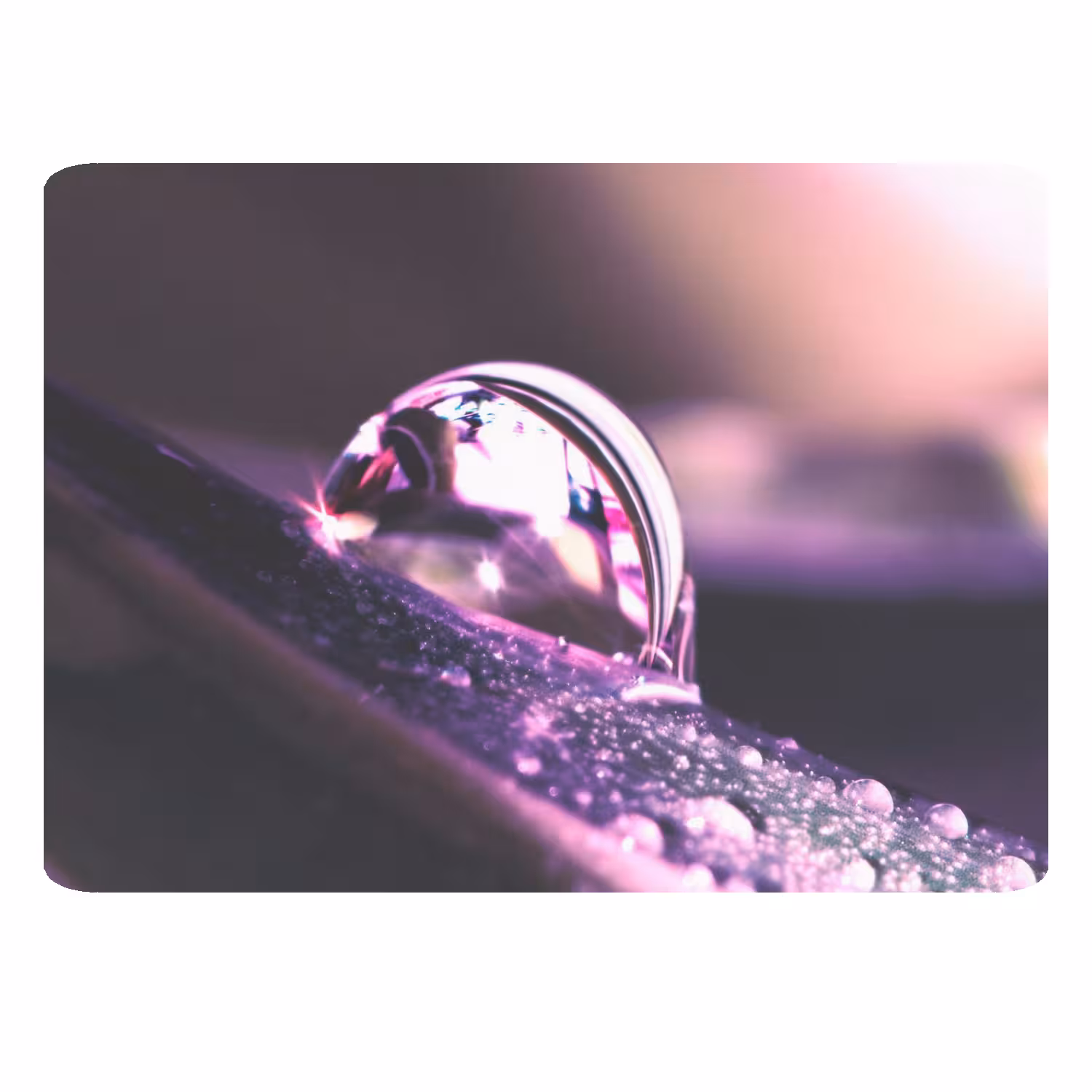 ماوس پد طرح قطره کد B316