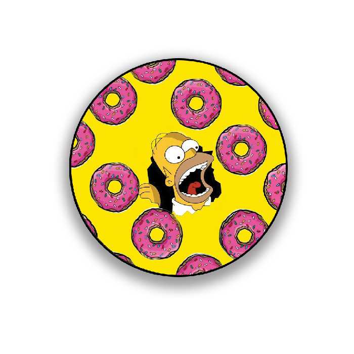 زیر لیوانی طرح سیمپسون