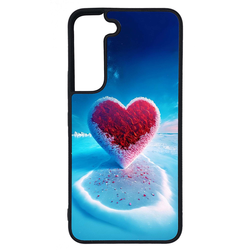 کاور طرح قلبی کد G-030 مناسب برای گوشی موبایل سامسونگ Galaxy S22 | دیجی قاب دونی