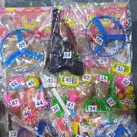 شانسی 51 عددی کارتی. توپ وروجک 24 عددی، سایز کوچک. 