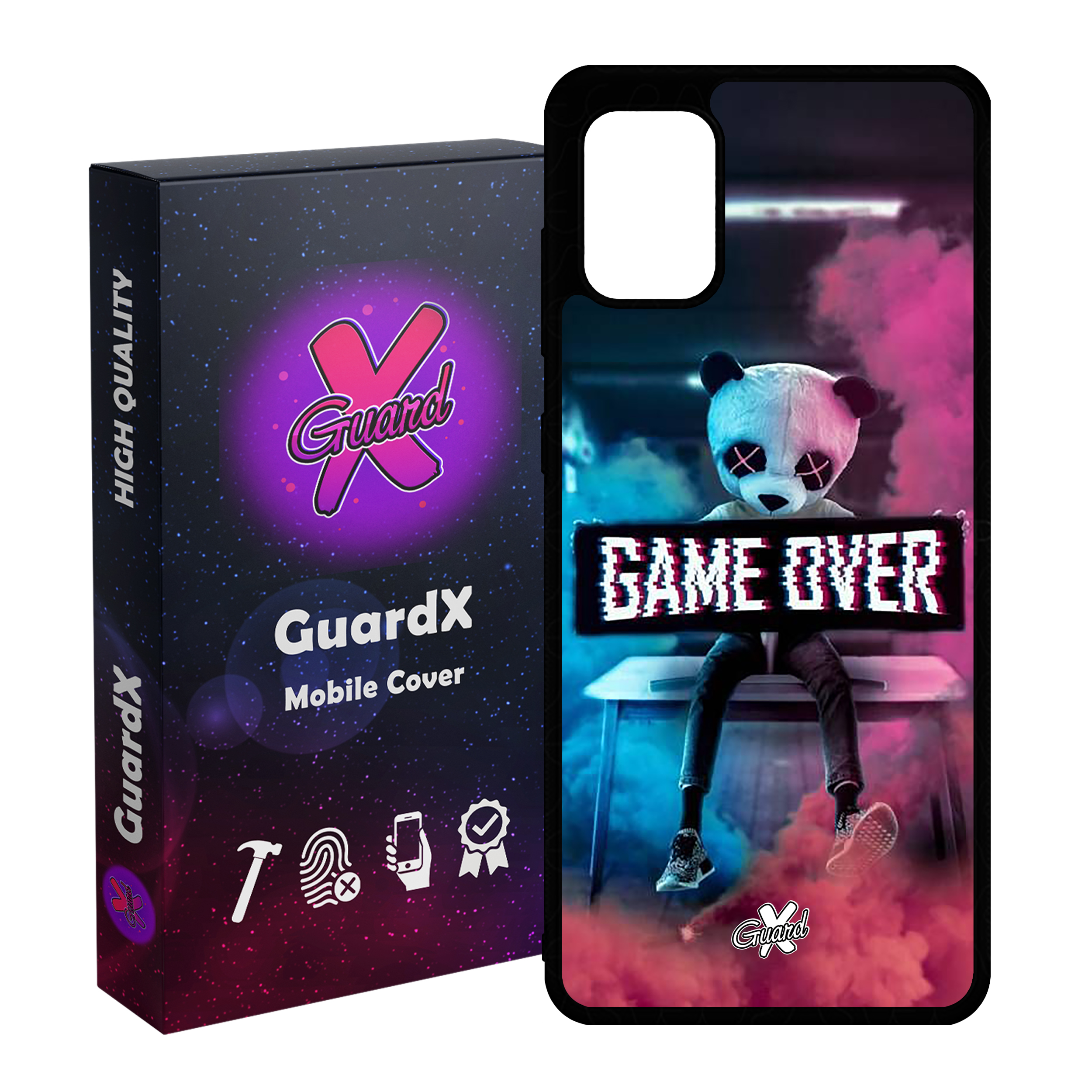 کاور گارد ایکس طرح Panda مدل Glass10029 مناسب برای گوشی موبایل سامسونگ Galaxy A51