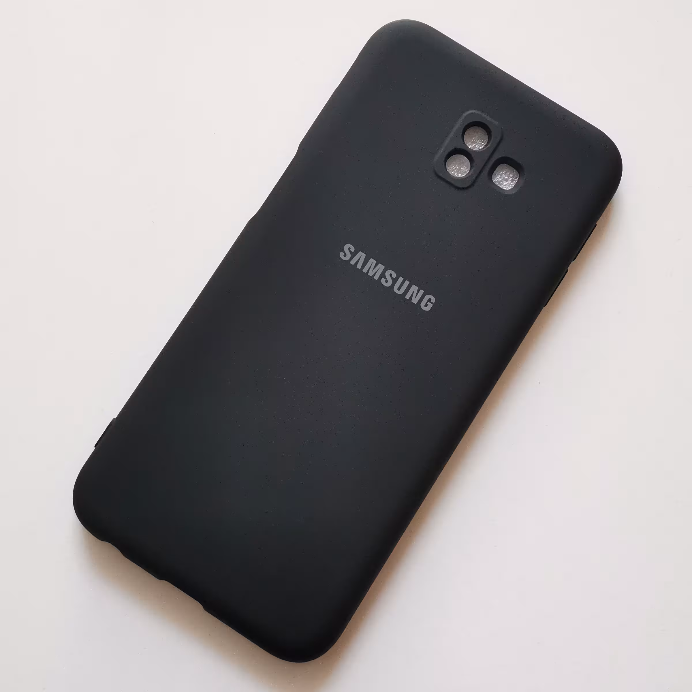 قاب سیلیکونی پاک کنی مشکی گوشی سامسونگ J6 plus یا J610