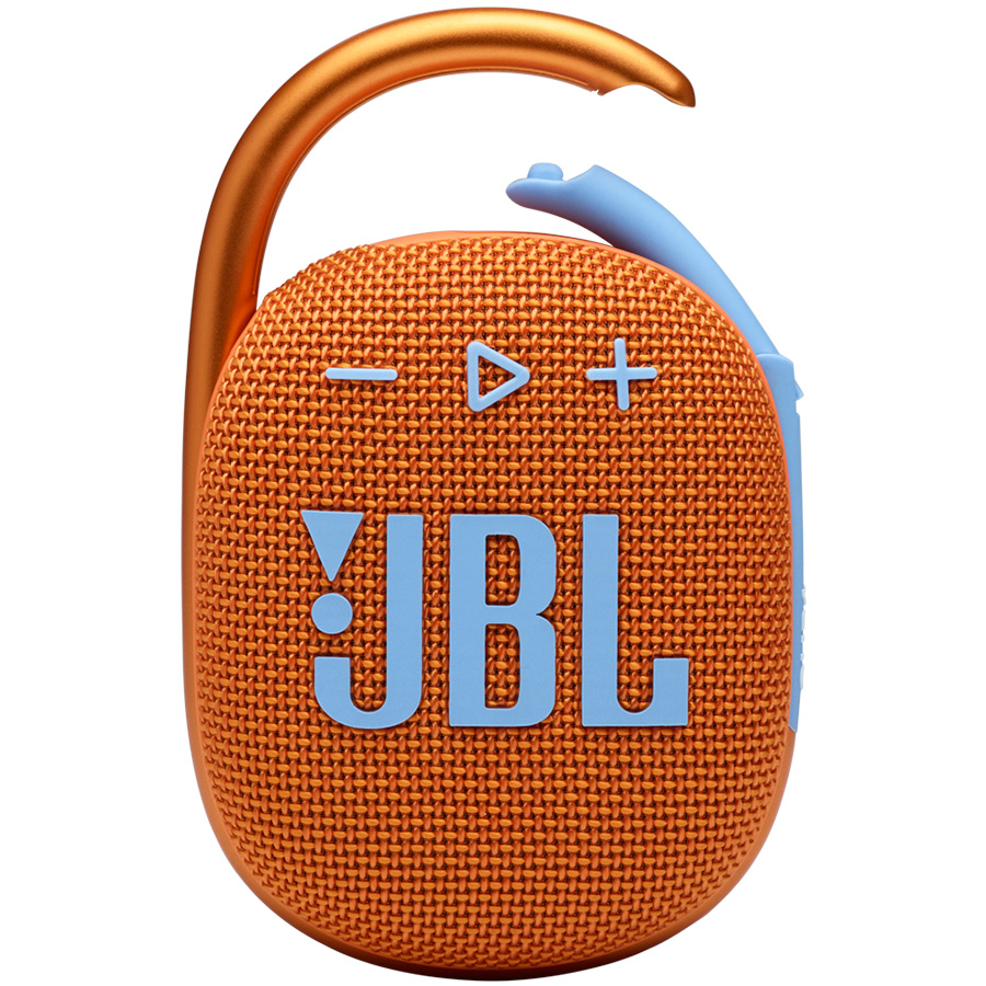 اسپیکر جی بی ال پرتابل بلوتوث ضد آب مدل JBL Clip 4 نارنجی - Hiapple.ir