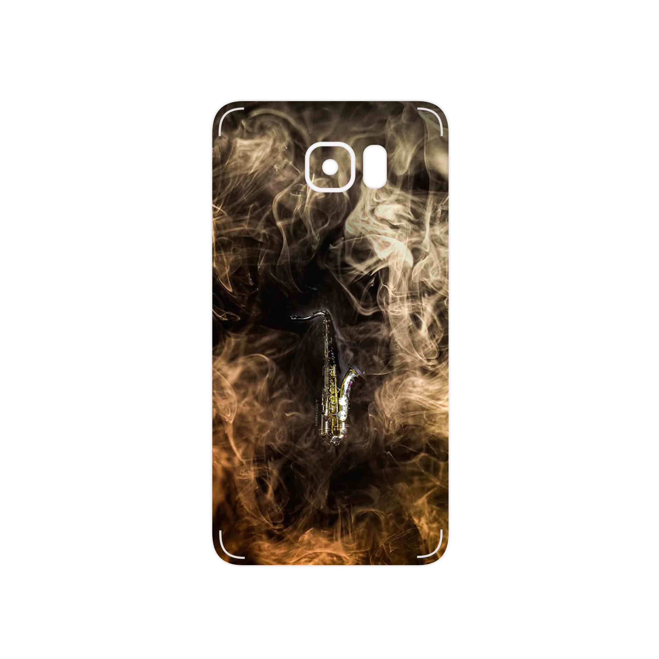 برچسب پوششی ماهوت مدل Saxophone مناسب برای گوشی موبایل سامسونگ Galaxy Note 5