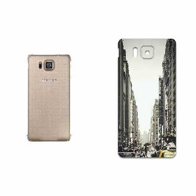 برچسب پوششی ماهوت مدل New York City مناسب برای گوشی موبایل سامسونگ Galaxy Alpha