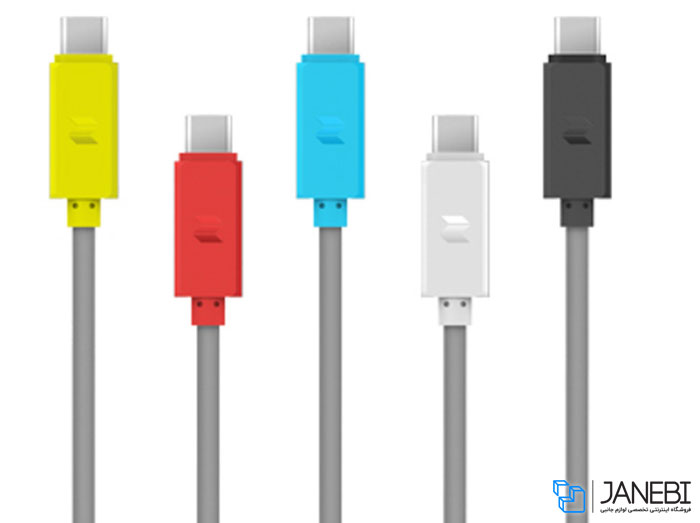 کابل مبدل تایپ سی به لایتنینگ راک RockSpace Type-C To Lightning Cable