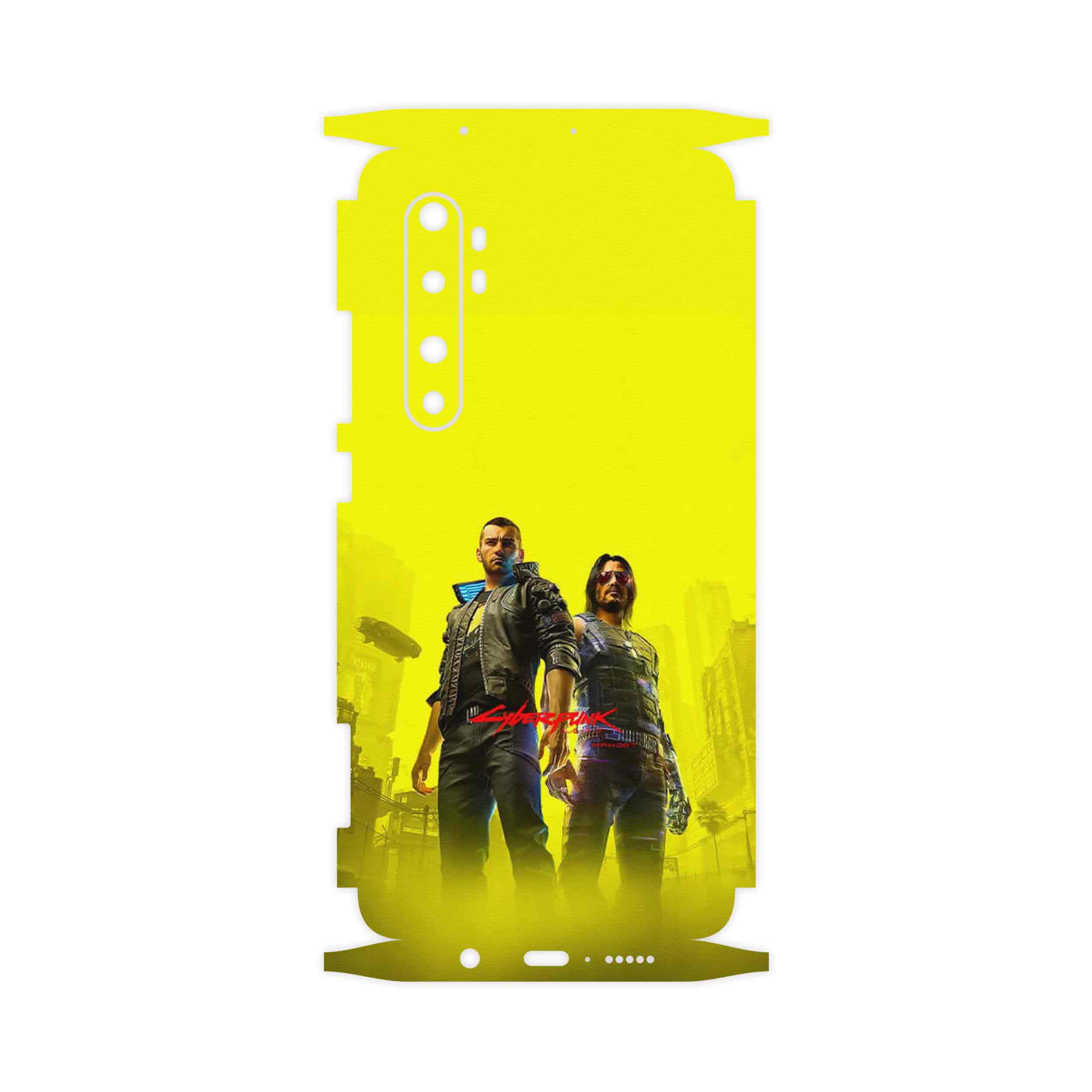 برچسب پوششی ماهوت مدل Cyberpunk Game Series-FullSkin مناسب برای گوشی موبایل شیائومی Mi Note 10 Lite