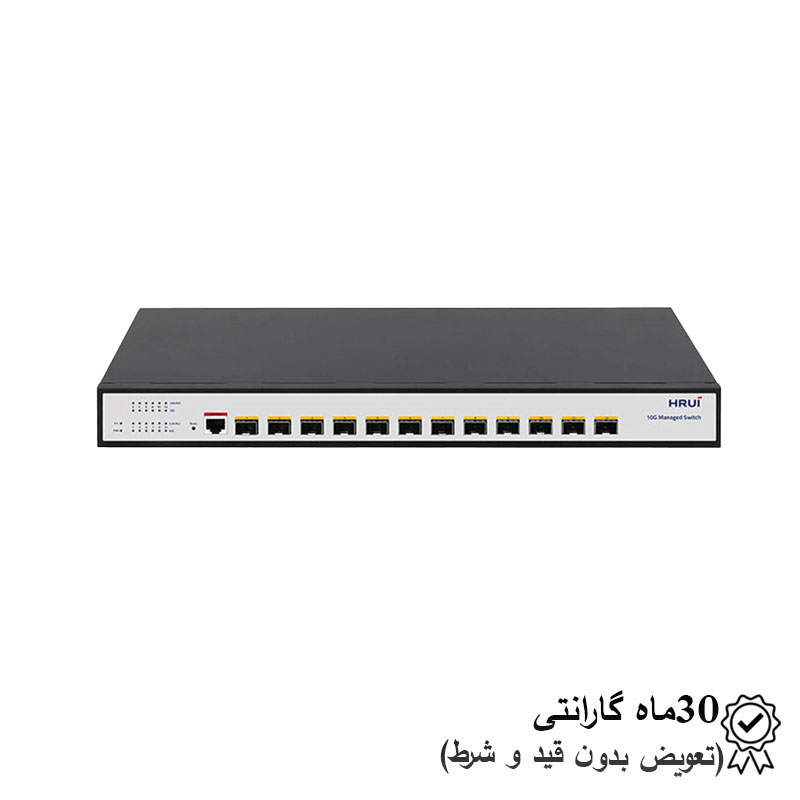 خرید و قیمت سوئیچ مدیریتی شبکه HR-SWTG3C12F از فنون امن