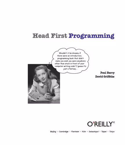 خرید و دانلود نسخه کامل کتاب Head first programming : [a learner's guide to programming using the Python language]