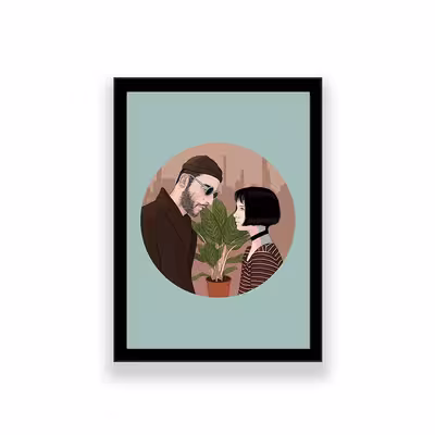 تابلو طرح Leon the professional