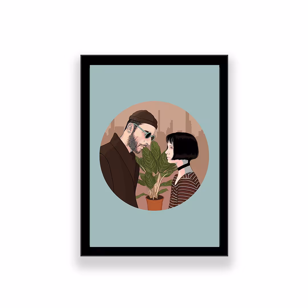تابلو طرح Leon the professional