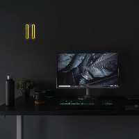 چراغ دیواری نئون دیزاین مدل Pause_YL