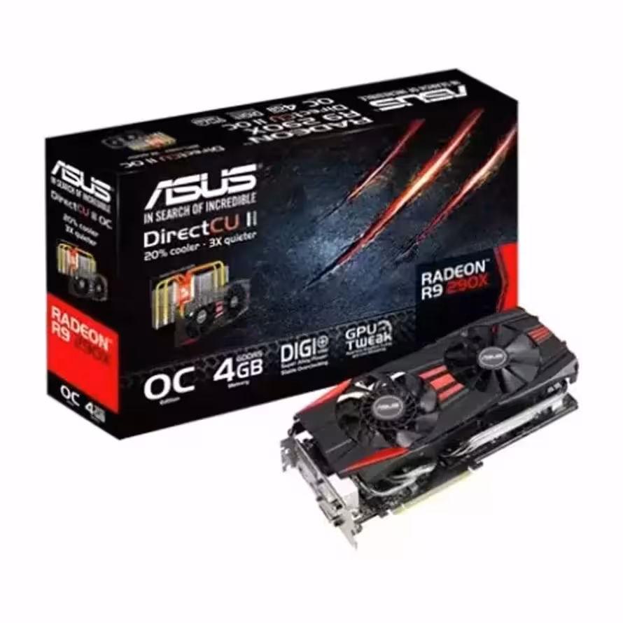 کارت گرافیک ایسوس R9 290X DirectCU II OC