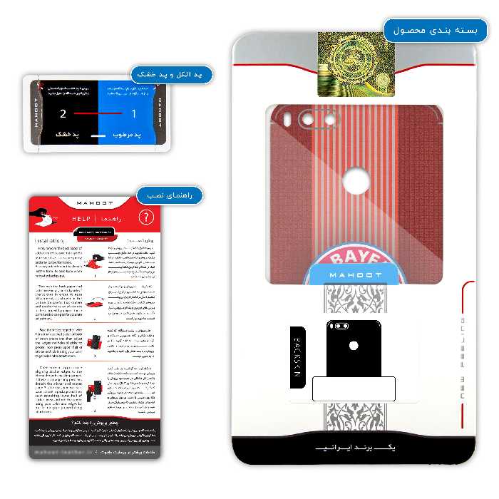 برچسب پوششی ماهوت مدل Bayern-Munchen-FC مناسب برای گوشی موبایل شیائومی Mi A1