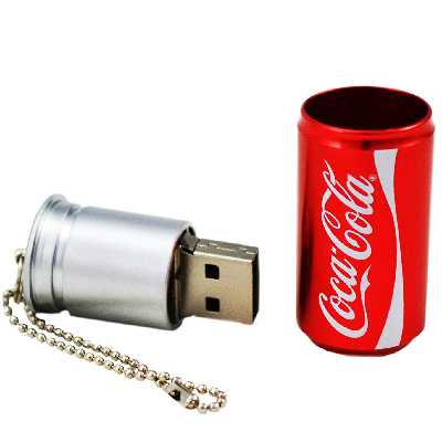  فلش مموری طرح کوکاکولا مدل UM-024 ظرفیت 128 گیگابایت