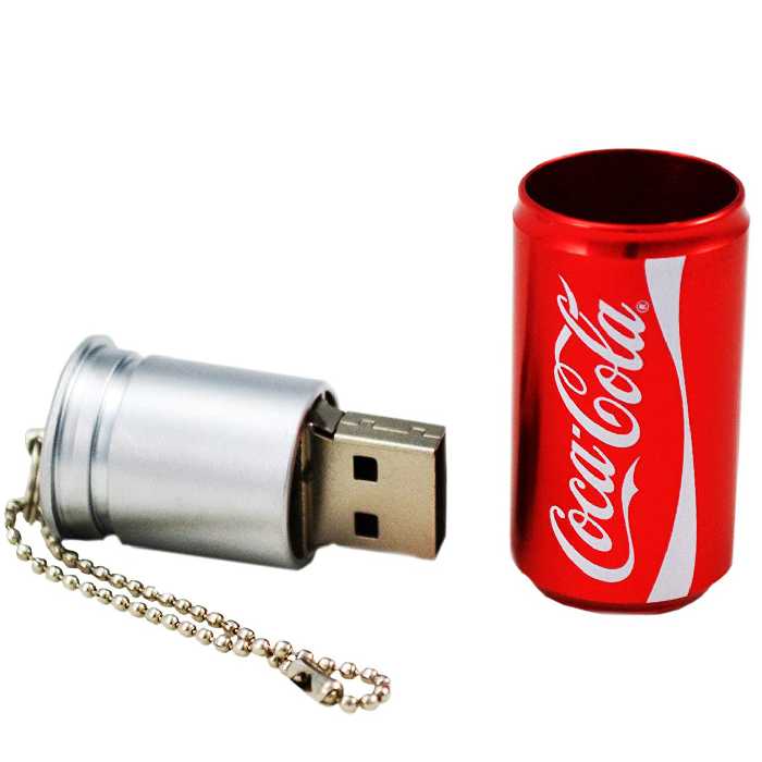  فلش مموری طرح کوکاکولا مدل UM-024 ظرفیت 128 گیگابایت