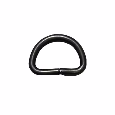 یراق چرم دوزی  مدل 10XR1cm-Black بسته 10 عددی