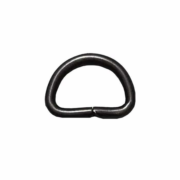 یراق چرم دوزی  مدل 10XR1cm-Black بسته 10 عددی