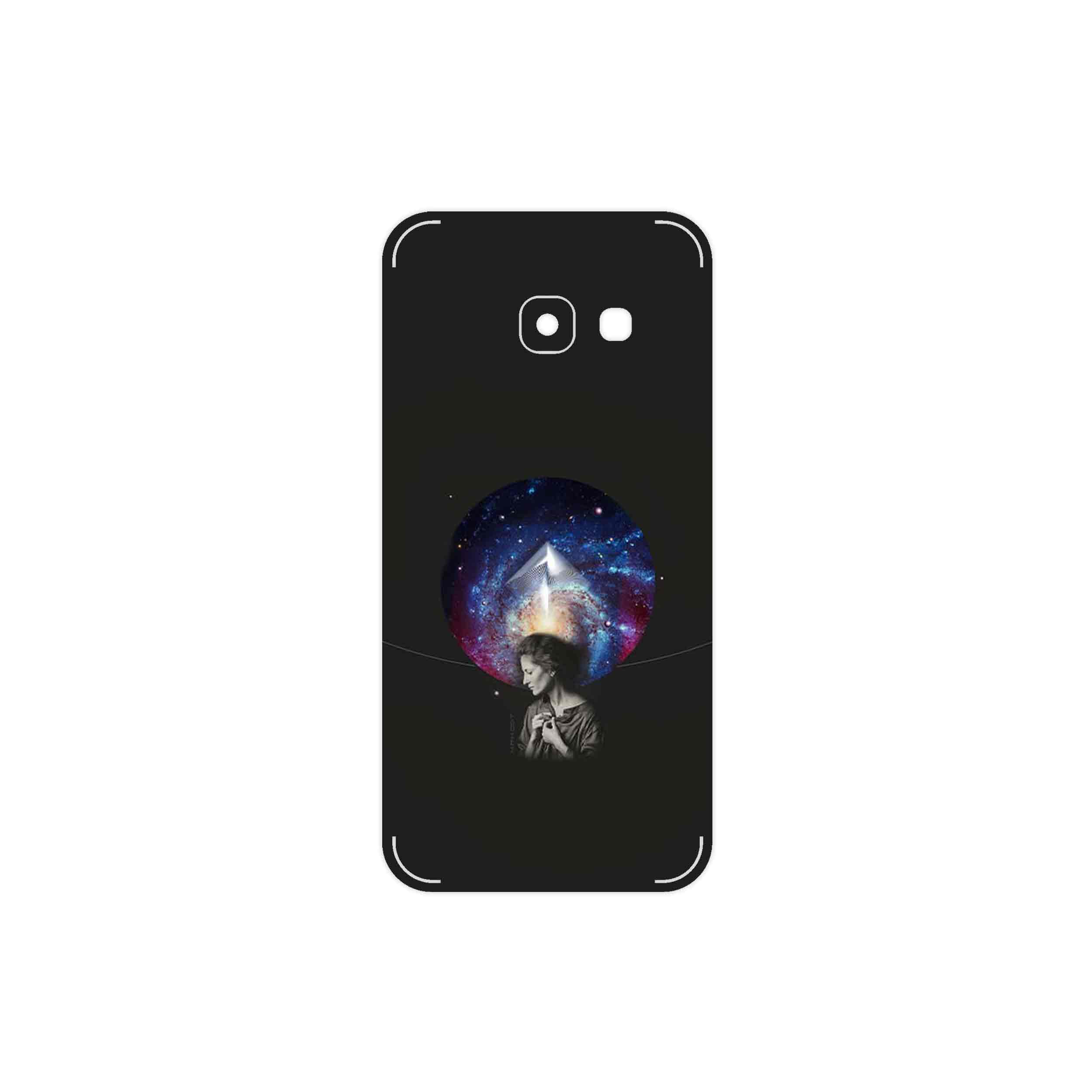 برچسب پوششی ماهوت مدل Collage of surreal Portrait of Women 3 مناسب برای گوشی موبایل سامسونگ Galaxy A3 2017