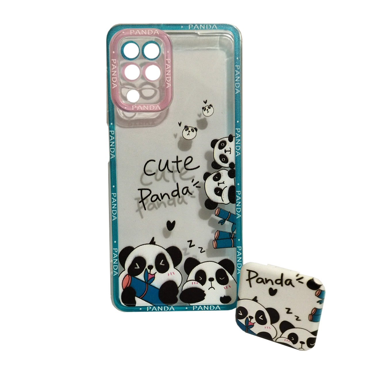 کاور کد 1841 مناسب برای گوشی موبایل سامسونگ Galaxy A22 4G به همراه پایه نگهدارنده