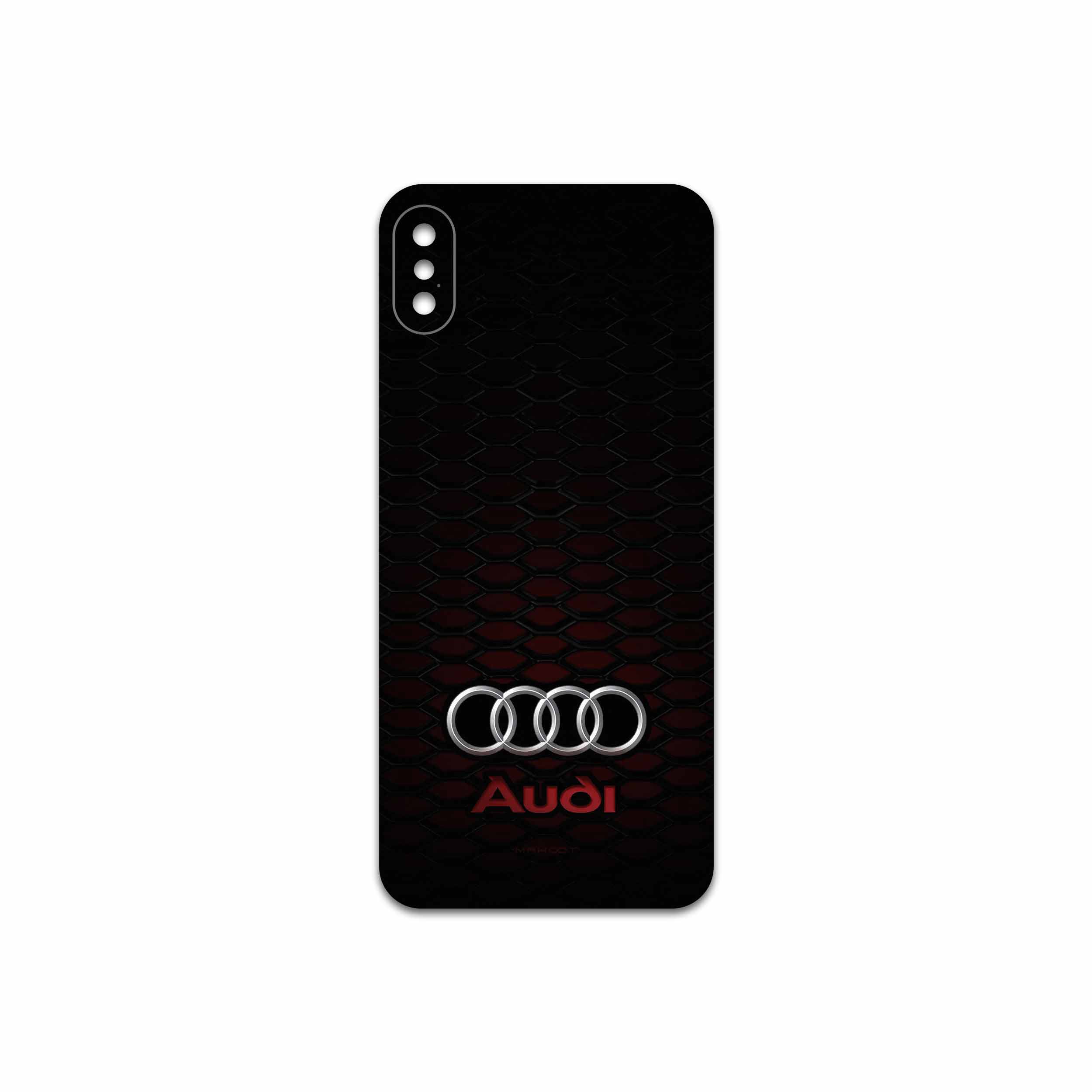 برچسب پوششی ماهوت مدل Audi AG مناسب برای گوشی موبایل اپل iPhone X