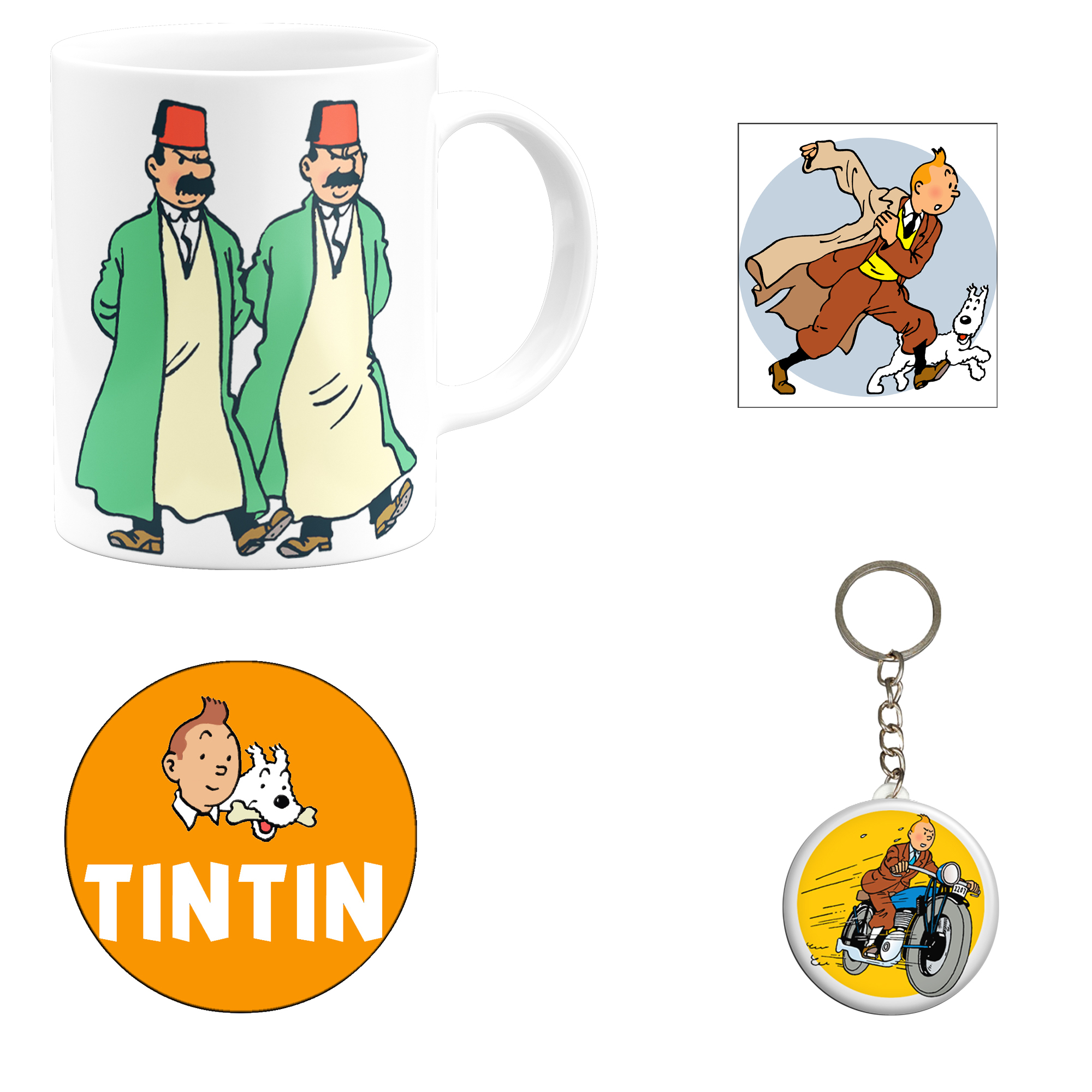 ست هدیه ماگ مدل کارتون تن تن کد M3