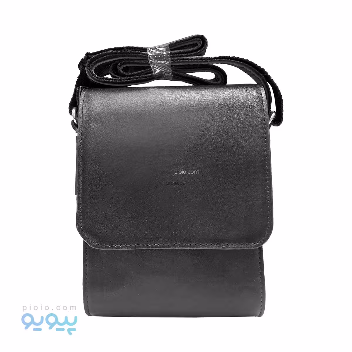 کیف دوشی چرم نقاب دار ساده