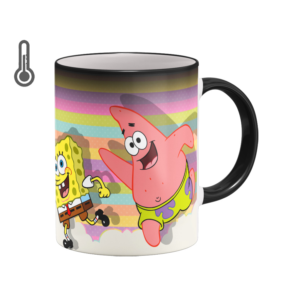 ماگ حرارتی بیگ ماگ مدل باب اسفنجی کد 6556