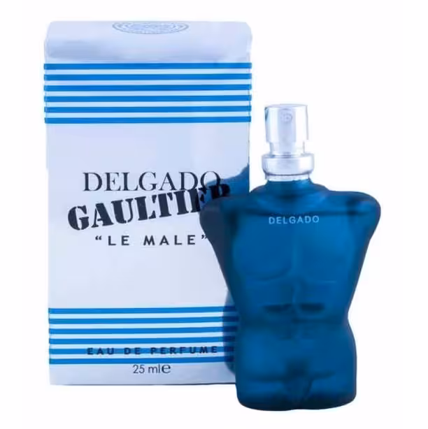دلگادو ادکلن مینی مردانه 25 میل طرح اصل مدل GAULTIER ژان پل گوتیه