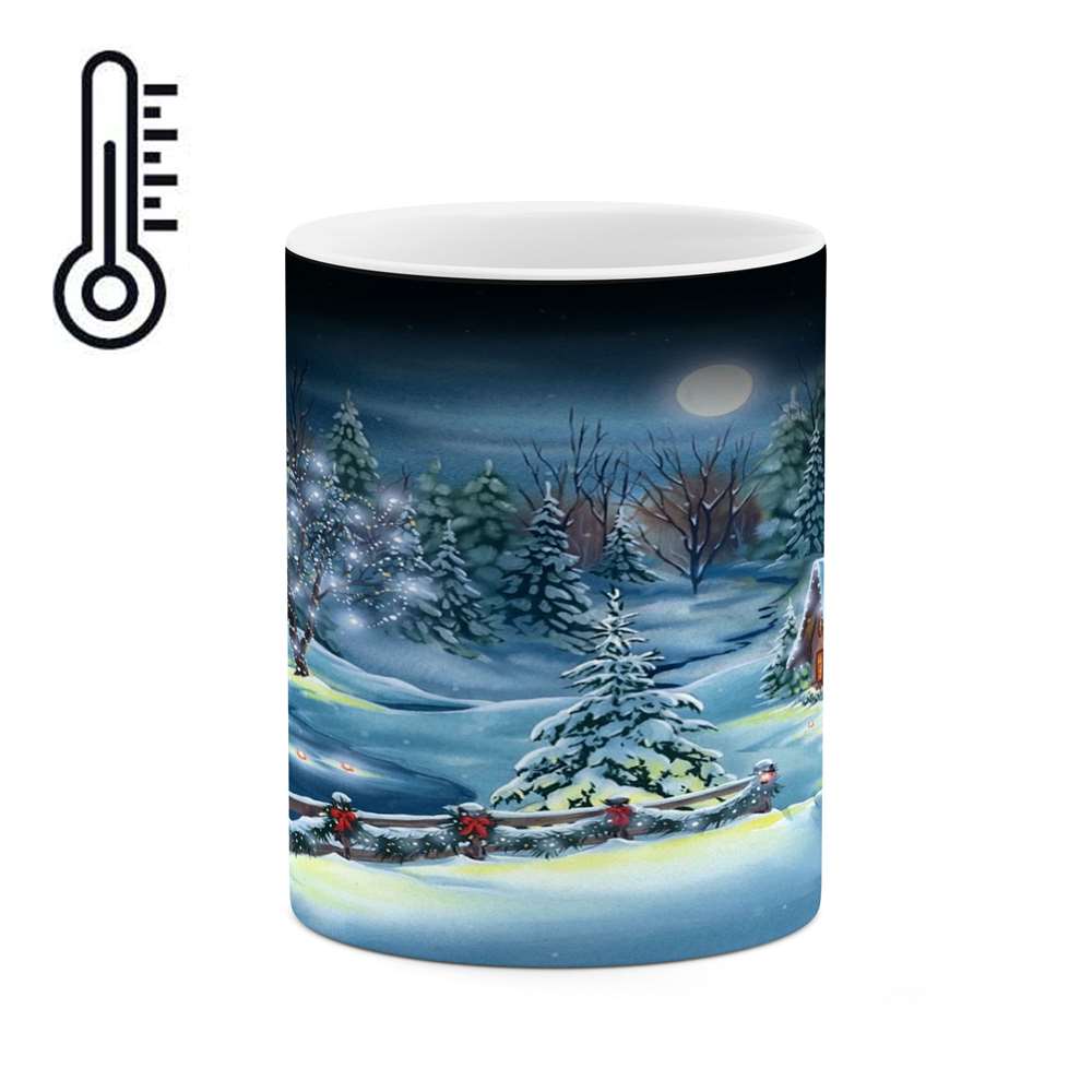 ماگ حرارتی کاکتی طرح نقاشی مدل mgh13808