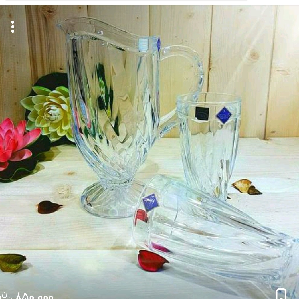 پارچ ولیوان تولیپ اصل پس کرایه