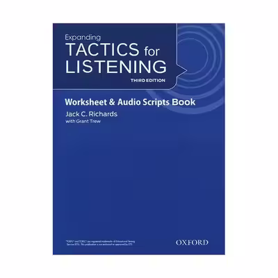 کتاب Tactics for Listening 3rd Expanding اثر Jack C. Richards انتشارات جنگل