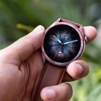 برچسب ماهوت طرح Army_Pink مناسب برای ساعت هوشمند شیائومی Amazfit GTR 3 Pro