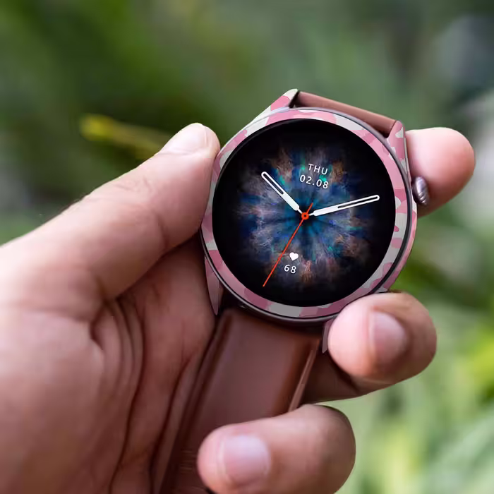 برچسب ماهوت طرح Army_Pink مناسب برای ساعت هوشمند شیائومی Amazfit GTR 3 Pro
