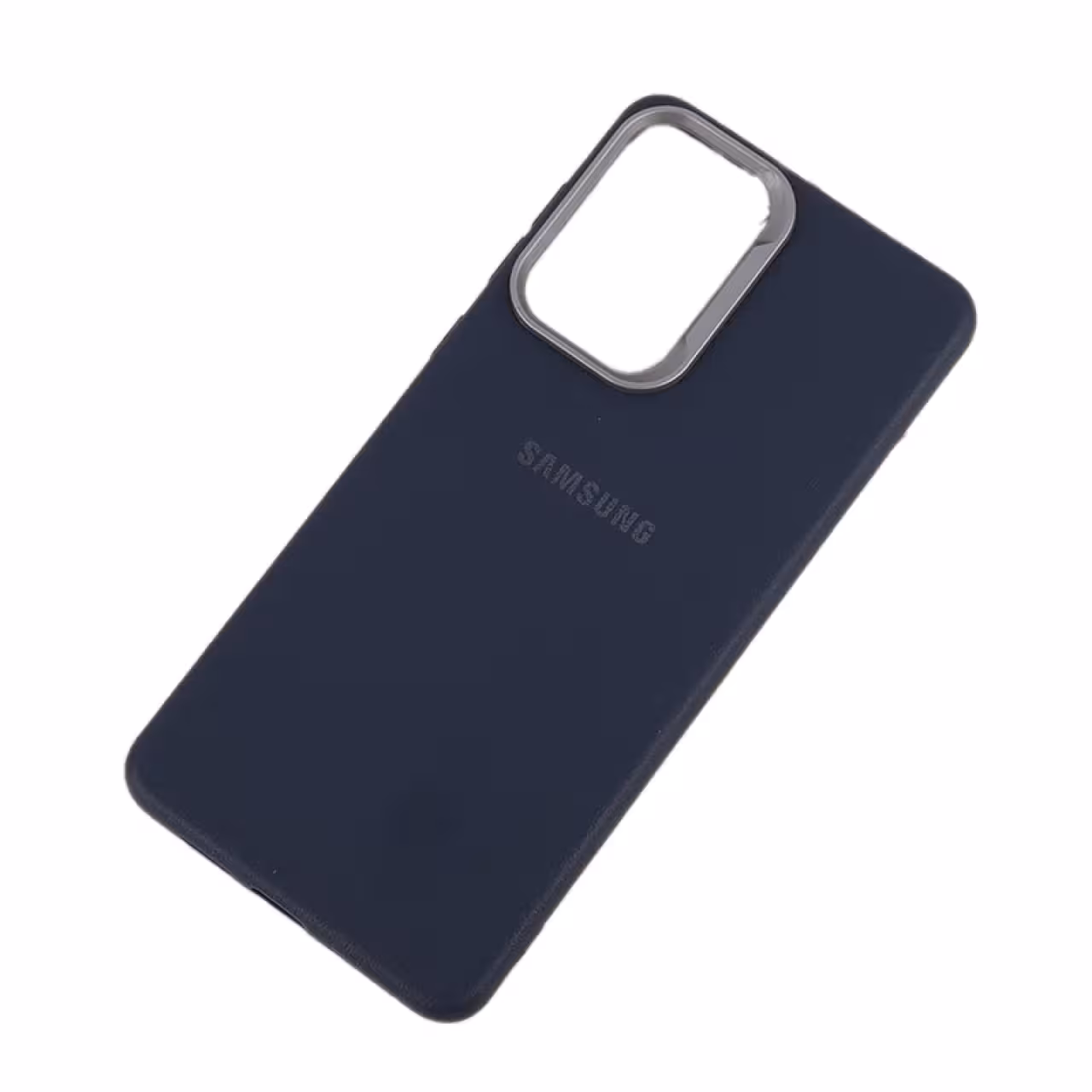 کاور چرمی ژله ای لوگودار مدل Leather مناسب برای گوشی موبایل سامسونگ Samsung Galaxy A73