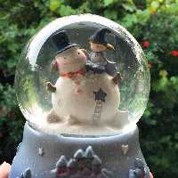 گوی موزیکال آدم برفی 2