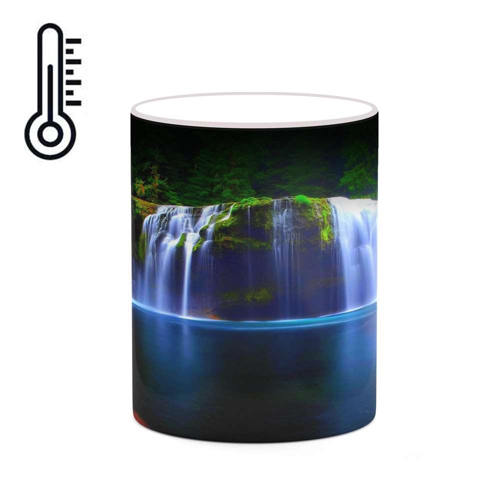 ماگ حرارتی کاکتی طرح کشتی و ماه مدل mgh18203