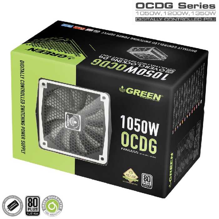 منبع تغذیه کامپیوتر گرین GP1050B-OCDG