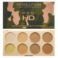 روولوشن پالت کانتور 8 رنگ مدل LIGHT CLAIR لایت PRO HD CAMOUFLAGE CONCEAL